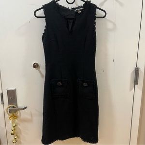 Karl lagerfeld black dress size 0